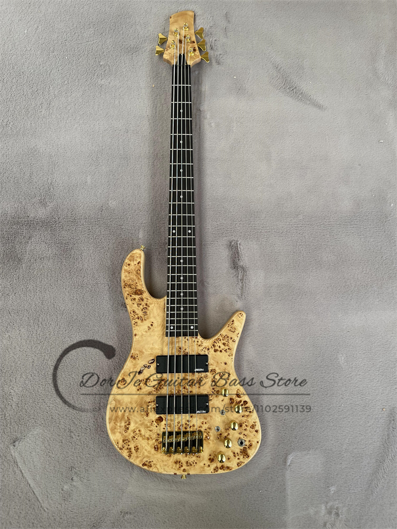 Bass Guitar Fretless - 5 dizeleri bas gitar Fode bas