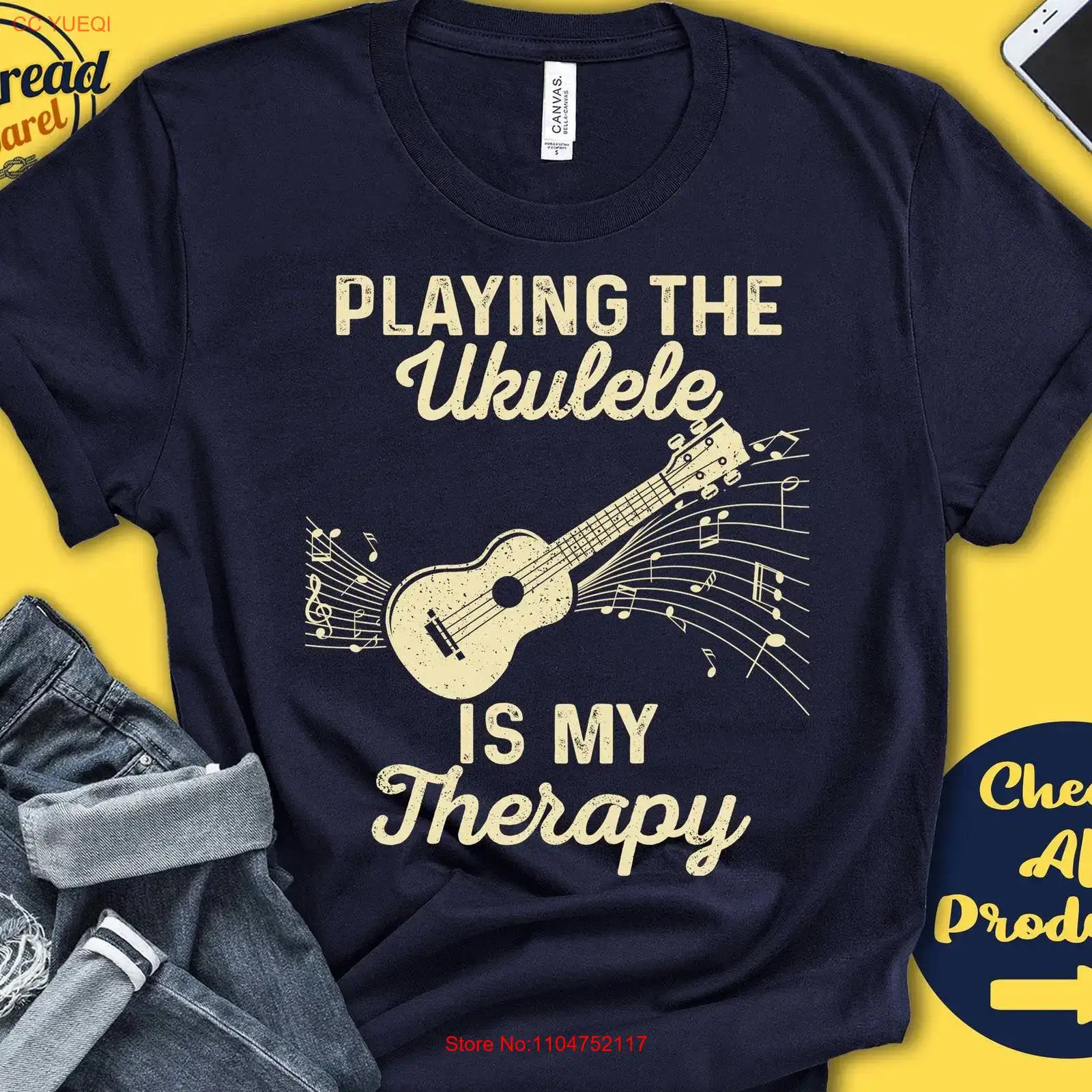 Musical Instrument Hawaii - Ukulele Çalıcısı Tişörtü Hawaii Müziği Telli