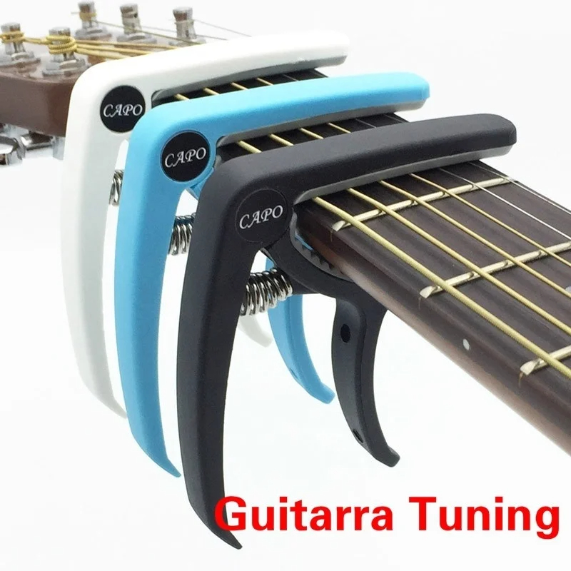 Musical Instrument Gif - Plastik Gitar Capo 6 Dize Akustik