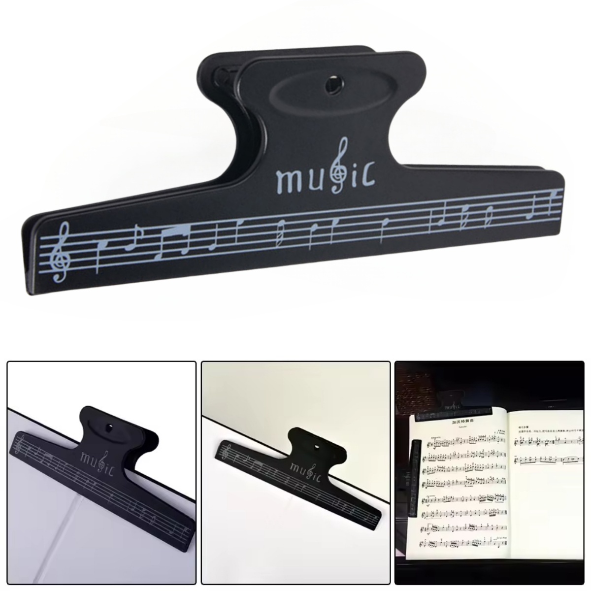Musical Instrument Gif - Notalar Klipler Kitap Sayfası Not Klip