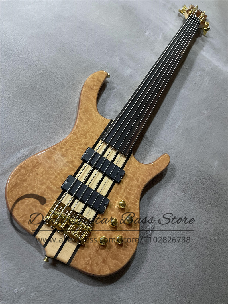 6 Telli Fretless Bas Gitar, Ka - Bass Guitar Fretless incelemesi ve fiyatı