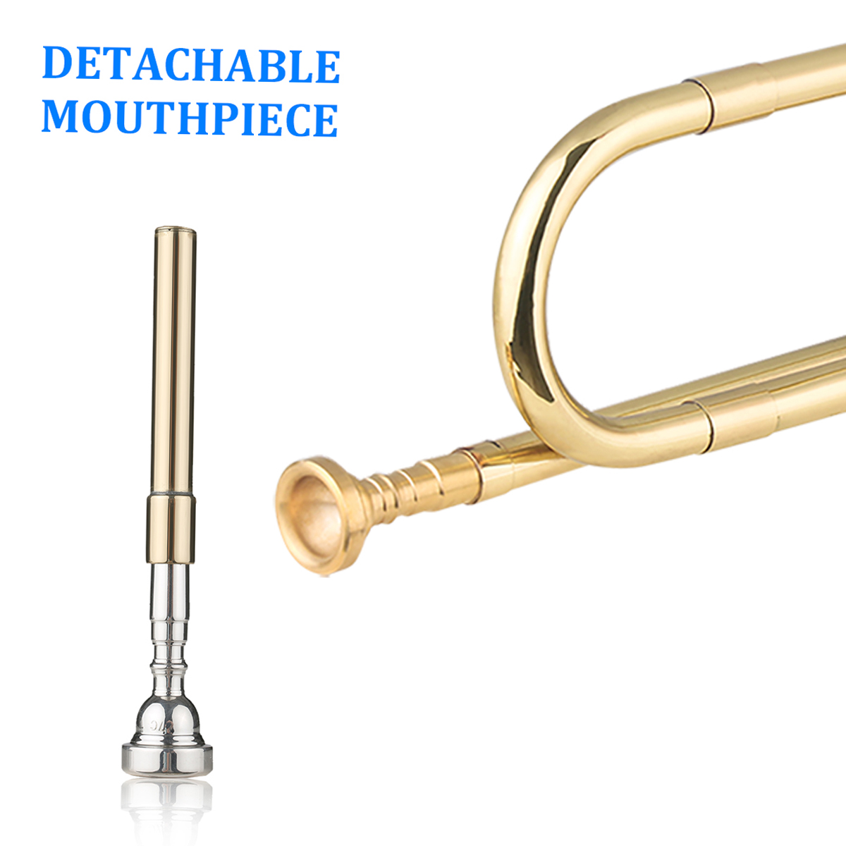 Pirinç C Bugle çağrı yeni başl - Musical Instrument Cornet incelemesi ve fiyatı