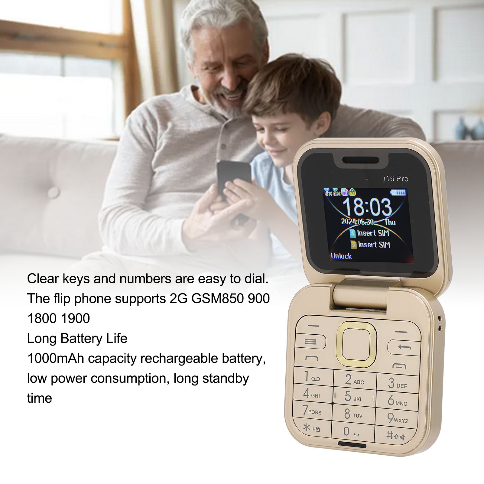 2G Büyük Tuşlu Telefon, 16GB'a - Musical Instrument Japanese incelemesi ve fiyatı