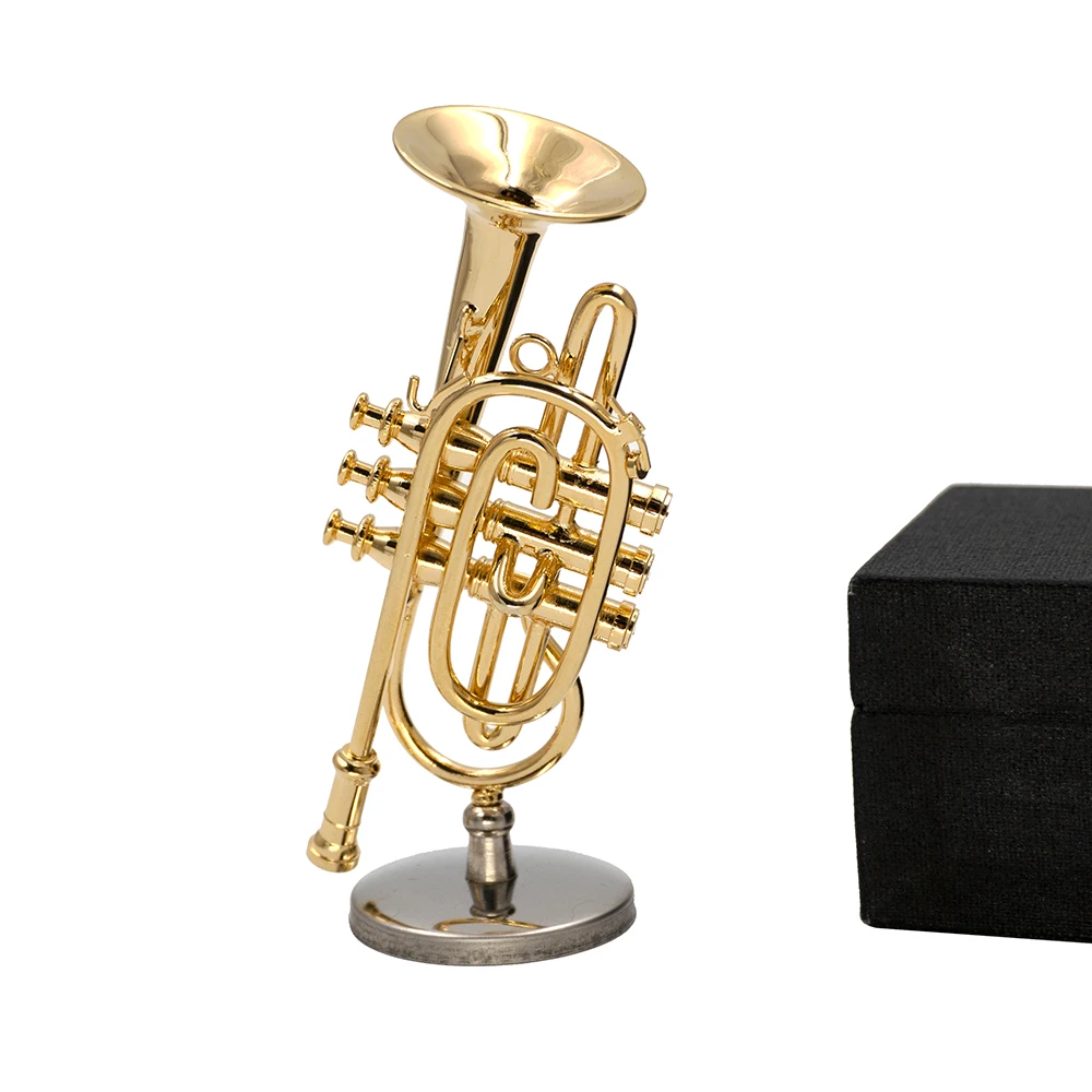 1 adet Minyatür Bakır Kornet M - Musical Instrument Cornet incelemesi ve fiyatı