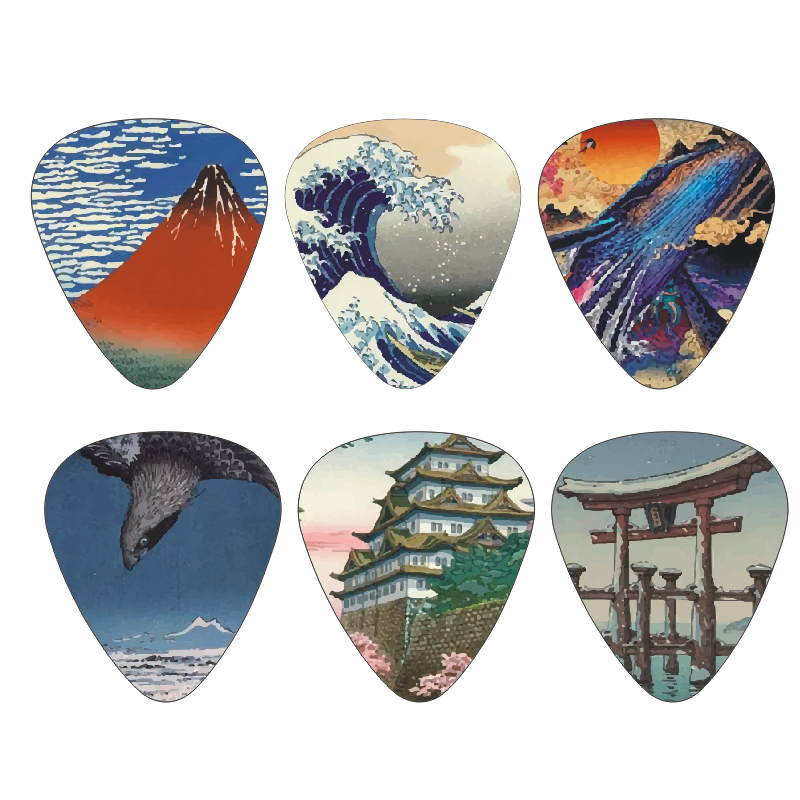 Yeni 12'li Gitar Mızrap Seti - - Musical Instrument Japanese incelemesi ve fiyatı