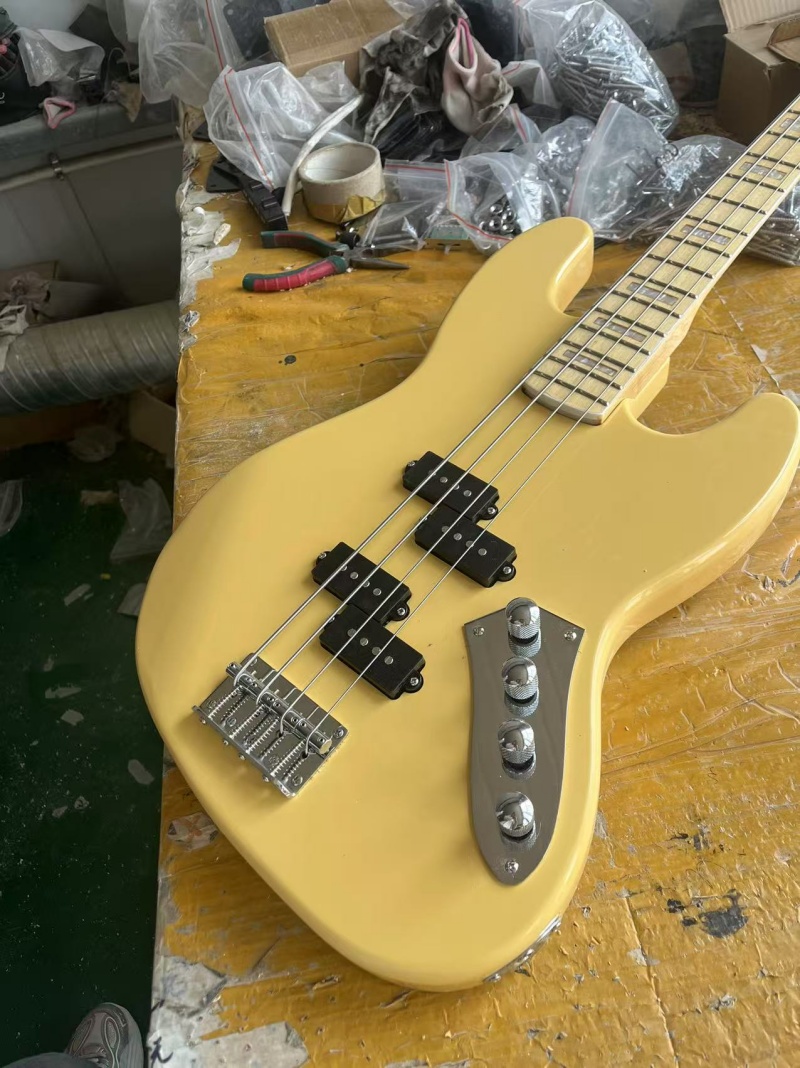 Özel 4 telli elektrik bas, Kre - Bass Guitar Fretless incelemesi ve fiyatı